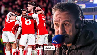 'Arsenal CANNOT be shocked on Sunday' | Neville previews the North London derby ⚪🔴