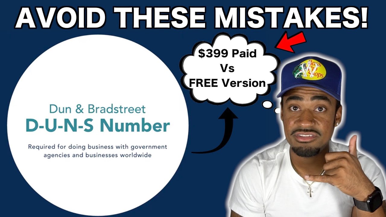 HOW TO GET A DUNS NUMBER FROM DUN AND BRADSTREET - YouTube