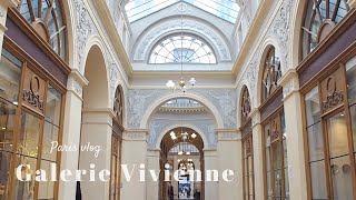 Passage tour in Paris vol.1 | Gallery Vivienne | walk in Paris and travel | France guide vlog