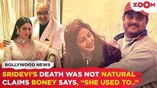 Boney Kapoor's shocking CLAIM on Sridevi's death reveals her strict diet plans,' used to starve..'
