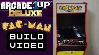 Arcade1up Pac-man Deluxe Build!