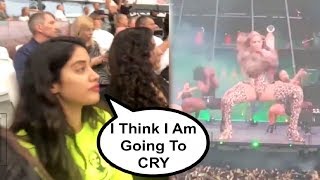 Jhanvi Kapoor REACTION On Seeing Beyonce LIVE Performance