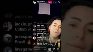 BILL JENSON RAPS FOR SUIGENERIS ON INSTAGRAM LIVE! (Funny!😂)