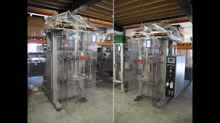 1247-242 Rovema vertical bag form-, fill-, and seal machine