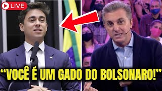 🔥 NIKOLAS FERREIRA DESTRÓI LUCIANO HUCK ao VIVO, sua RESPOSTA deixa TODOS em CHOQUE