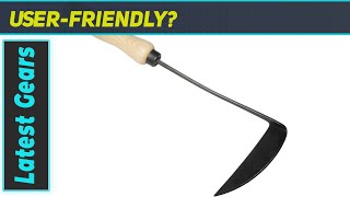 Tierra Garden DeWit Left Hand Japanese Hand Hoe: Best Tool for Removing Grass and Weeds