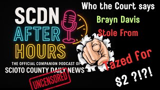 SCDN After Hours #news Tazed Over $2| Bryan Davis Saga Deconstructed