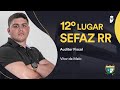 Conheça Vitor Melo aprovado em 12º lugar para Auditor Fiscal na Sefaz RR