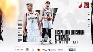 2 liga koszykówki (play-offs) KKS Polonia Warszawa vs Basket Hills Bielsko-Biała [2022.04.20]