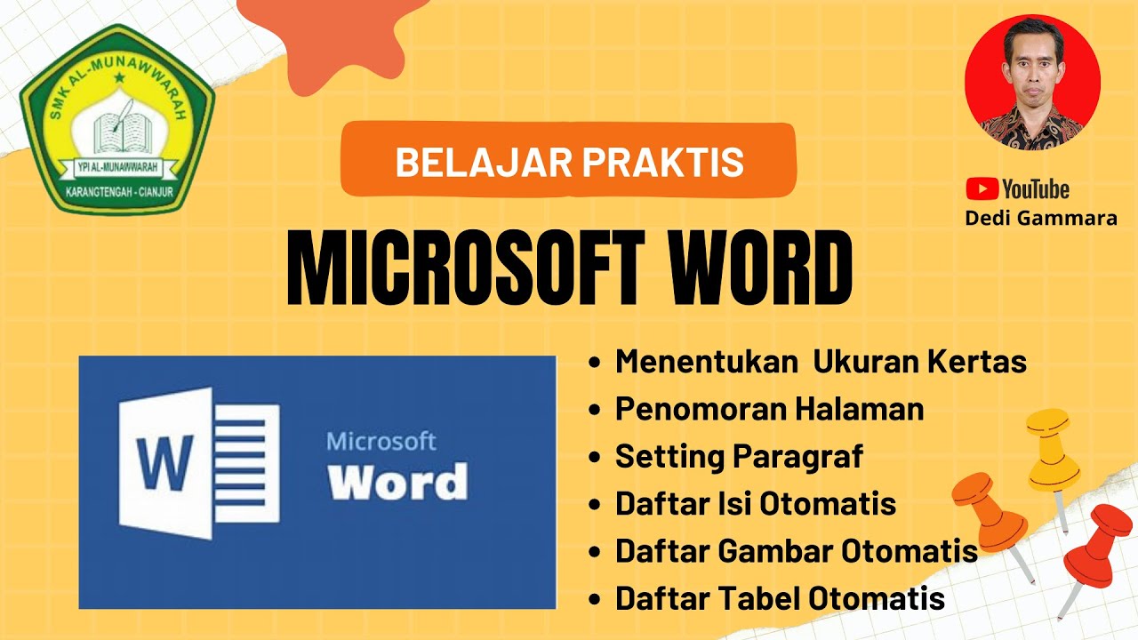 Belajar Praktis Microsoft Word - YouTube