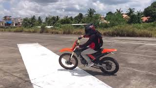 Test drive mcx 250cc