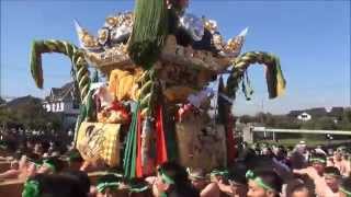 2015年 松原八幡神社宵宮 灘のけんか祭り 木場(三ツ橋)