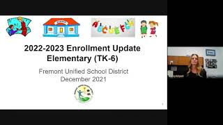 2022-2023 Elementary Enrollment Info FUSD