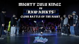 MZK vs. RAW ADIKTS | 2021 Freestyle Sesssion. // Best Battle of the Night (KoreanRoc Selection)