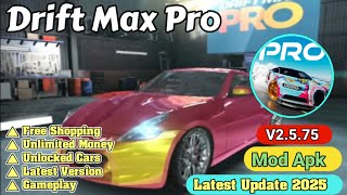 Drift Max Pro Mod Apk v2.5.75 | Free Shopping Unlimited Money | New Update