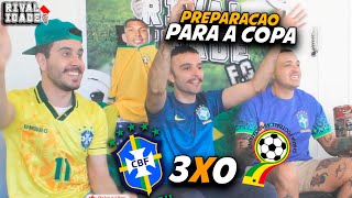 React Brasil 3x0 Gana | Melhores momentos | Amistoso Copa do Mundo