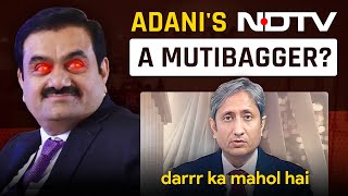 Why did Adaniji buy NDTV?