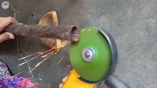 Buildskill Angle Grinder cutting testing part 2 @technocreativeguruji