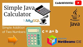 Java Calculator Application | Simple Calculator By using java NetBeans IDE | A java GUI Application