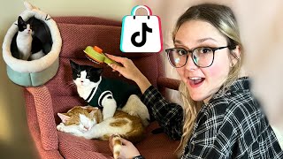 I Bought TIKTOK SHOP Cat Products for CHEAP