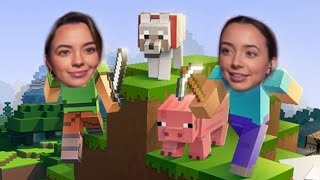 PLAYING MINECRAFT - Merrell Twins Live