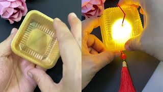 Don't throw away the moon cake boxes at home, make Mid-Autumn Festival handmade lanterns with your