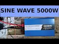 Easun 5000w Pure Sine Wave Inverter Test Worth 90Usd?