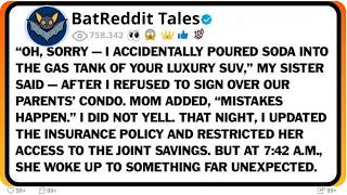 “Oh, Sorry — I Accidentally Poured Soda Into The Gas Tank Of Your Luxury Suv,” My Sister Said—Af