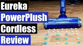 Eureka Power Plush Cordless 2-in-1 Stick Vacuum REVIEW - NEC122A NEC120