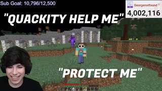 George And Quackity TROLL THE DREAM SMP! Dream SMP Highlights