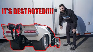 WRECKED OUR TRAILER with PROMOD INSIDE!!!!!