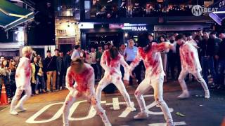 에이스(A.C.E) - ZOMBIE Dance Busking in Itaewon