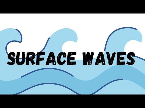 What is the meaning of surface wave?