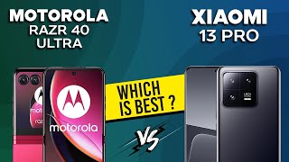 Motorola Razr 40 Ultra VS Xiaomi 13 Pro - Full Comparison ⚡Which one is Best