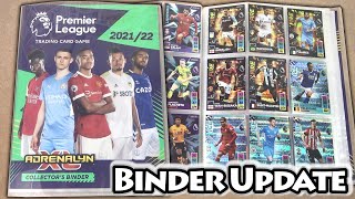 NEW Panini Adrenalyn XL Premier League 2021/22 Binder Update | Golden Ballers & Limited Editions