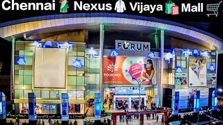 Nexus Vijaya Mall Chennai 🛍️🛒| Mall me hi Cricket khel rahe hai guys 😱🏏😊