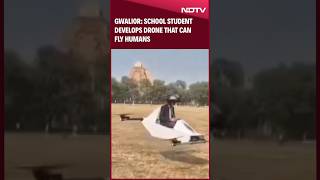 Drone India | Sky Is The Limit: Student Designs Unique Drone Capable Of Carrying A Person