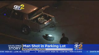 Man Shot To Death While Changing Tire In North Hollywood