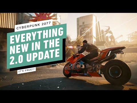 When was the Cyberpunk 2077 2.0 update released?