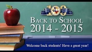 Back To School 2014 2015