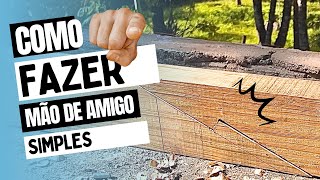 COMO FAZER EMENDA MÃO DE AMIGO | E qual não fazer em pinus!