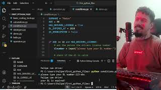 nested conditions in python