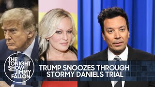 Trump Snoozes Through Stormy Daniels Trial, Kristi Noem Doubles Down on Puppy Sl