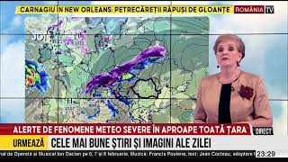 Romica Jurca are ultima prognoză meteo