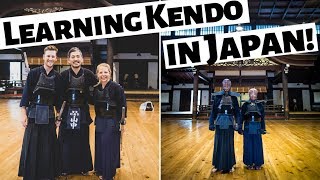 JAPANESE KENDO?! Learning Traditional Japanese Martial Art in Kyoto