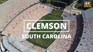 Clemson, South Carolina - [4K] Drone Tour