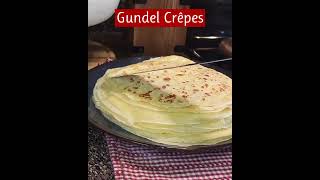 One elegant pancake for a special occasion #gundelpalacsinta #crepes #dessertideas #walnuts