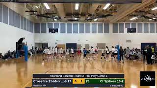 CI Spikers 16-2 vs. Crossfire 15-Mercury (2025.01.19)