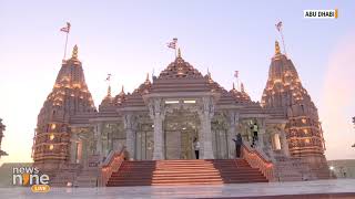 Exclusive Visuals: PM Modi Unveils Breathtaking BAPS Hindu Mandir in Abu Dhabi | News9