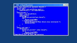 54.Java Intro -Chapter08.Simple Animation-Lesson2.A Simple Thread Example